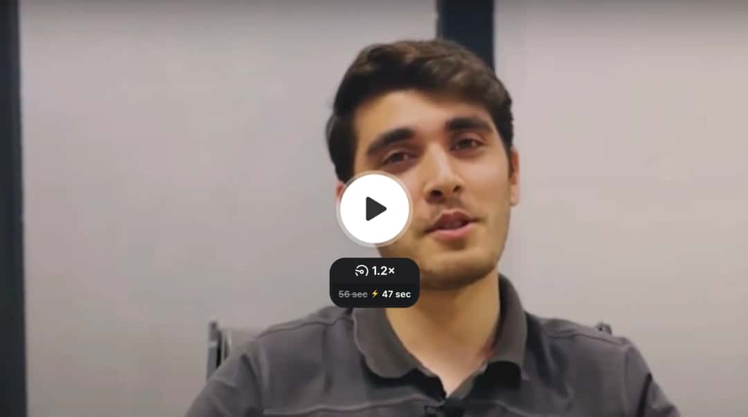 Video testimonial from Carobis founder discussing ecommerce growth with Upthrust